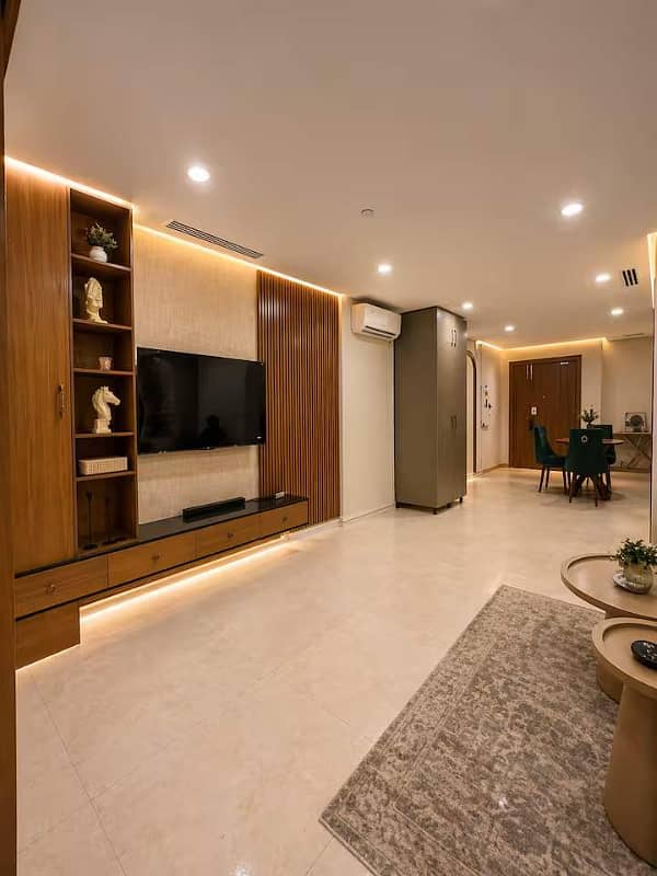 Luxury Furnished 1-Bed Apartment, Sector C building view - APR-13