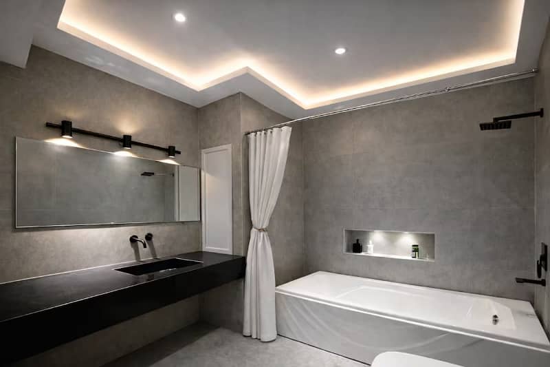 2 Bed Furnished Apartment, Rafi Block living space view - APR-09