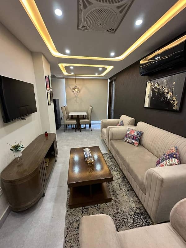 Apartment For Sale in Bahria Town Lahore, Brand New 1 Bed, Sector E furnished Sector E