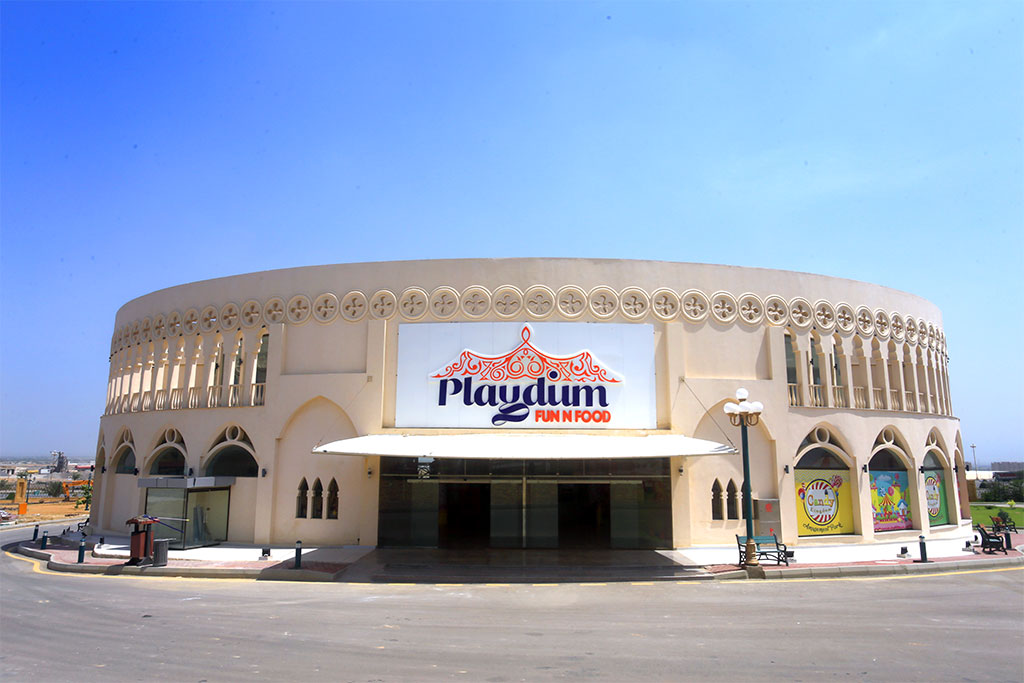 Adventure Land theme park building in Bahria Town Lahore